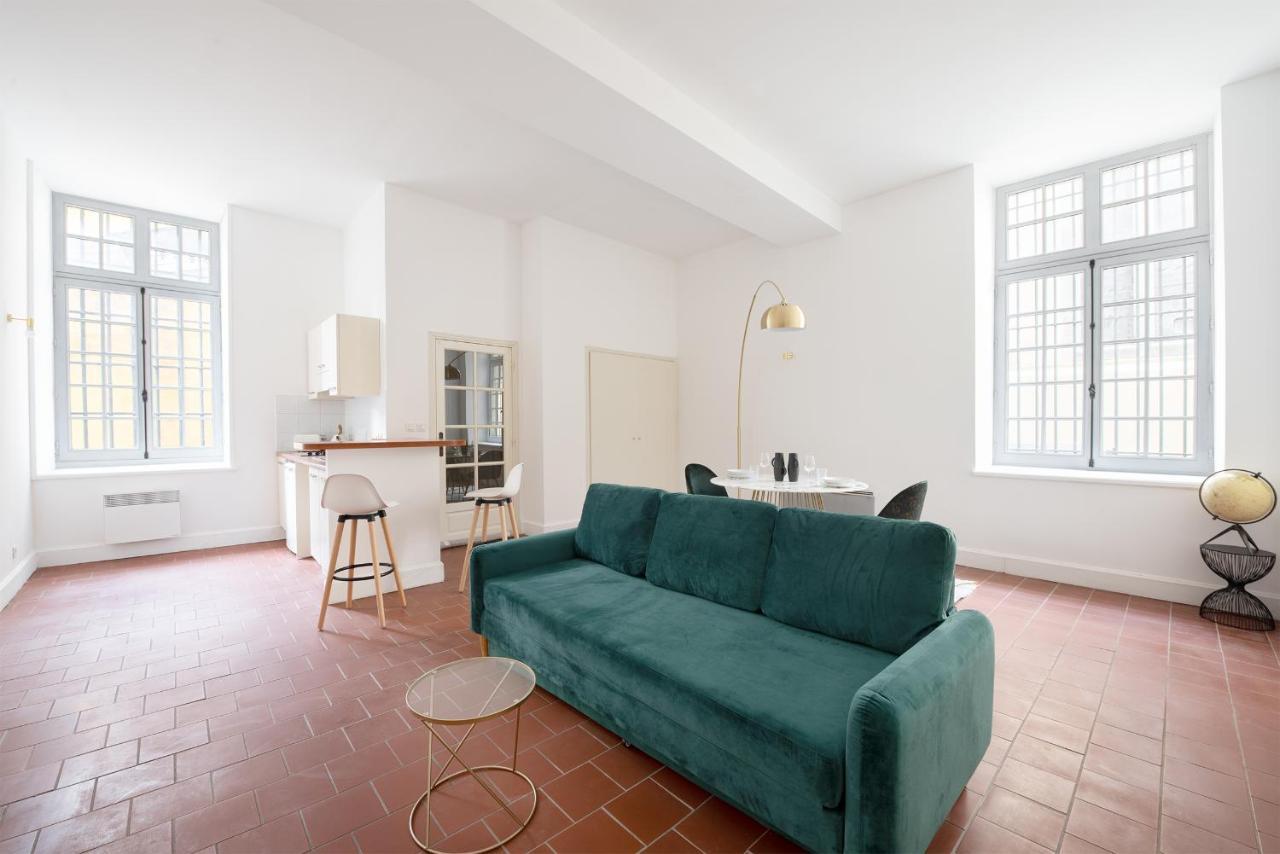 Superbe Appartement Avec Cour Dans La Bastide Carcassonne Dış mekan fotoğraf
